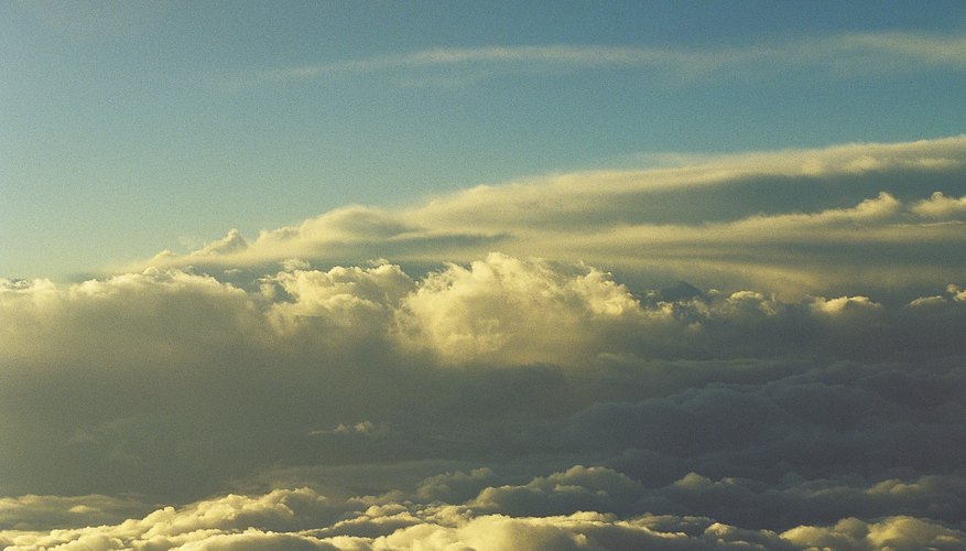 The weight of the air above causes atmospheric pressure. The weight of the air above causes atmospheric pressure.
