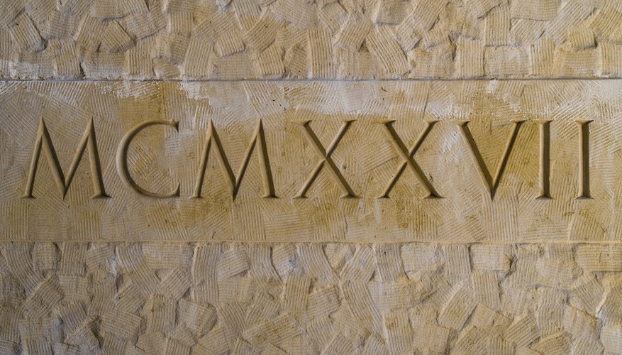 how-to-read-roman-numerals-sciencing