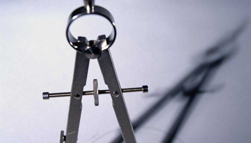 Photo Credit: Spike Mafford/Photodisc/Getty Images A math compass can help you draw a circle's circumference.