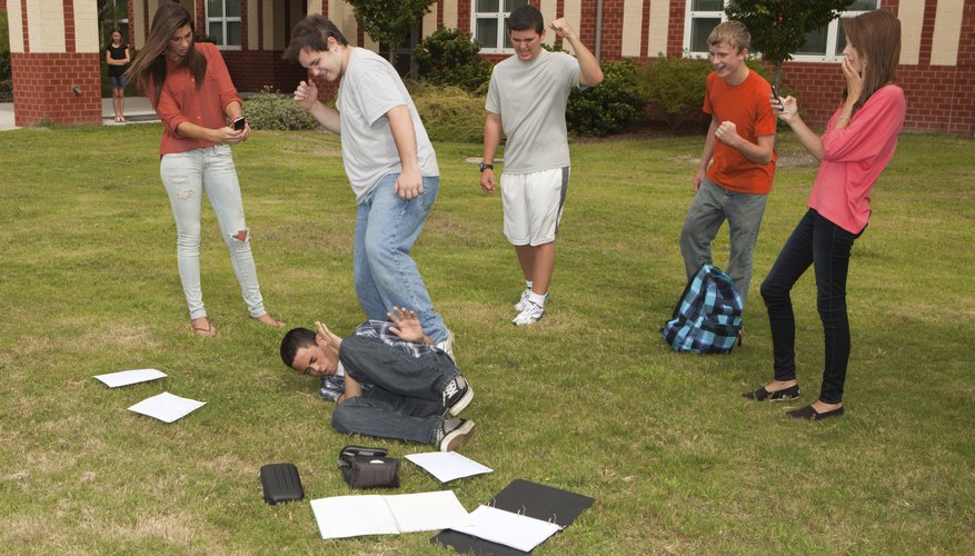 Bullying may lead to students lashing out. Bullying may lead to students lashing out.