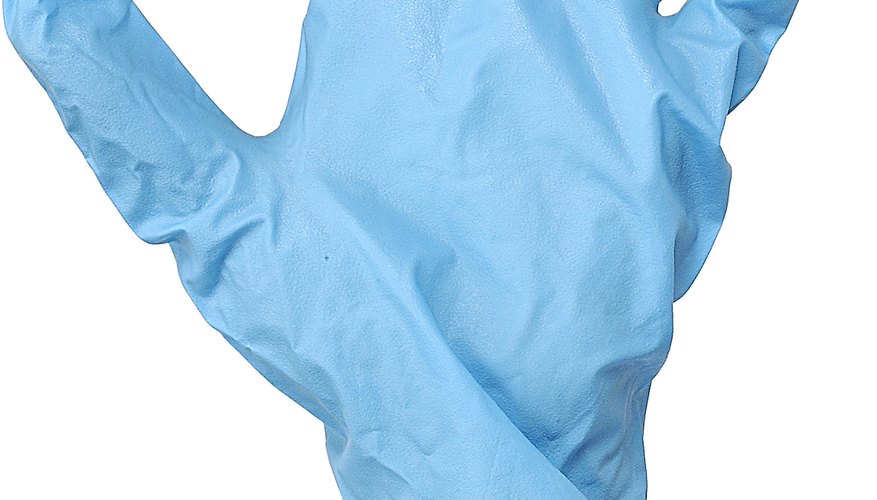 El látex es un producto de caucho que a veces es biodegradable.
