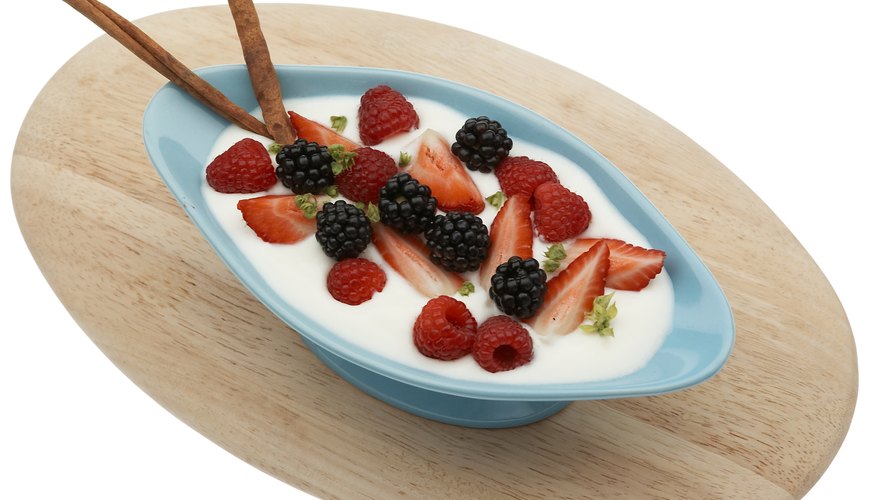 Yogurt is one of the foods created through fermentation. Yogurt is one of the foods created through fermentation.