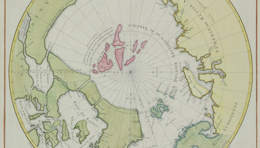 Photo Credit: Hemera Technologies/AbleStock.com/Getty Images The geographic and magnetic north poles don't quite match up.