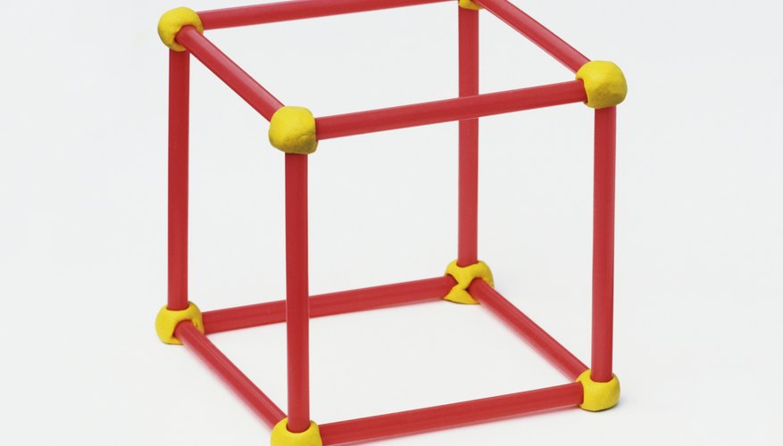 All lines that make up a cube are the same length. All lines that make up a cube are the same length.