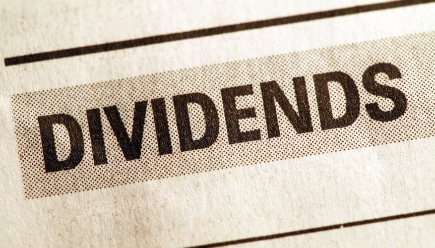 Muchas empresas pasan una porción de las ganancias de la empresa a los accionistas en forma de dividendos.
