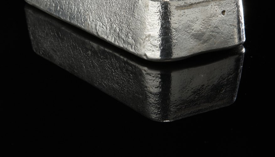 Las barras o lingotes de plata son una costosa inversión.