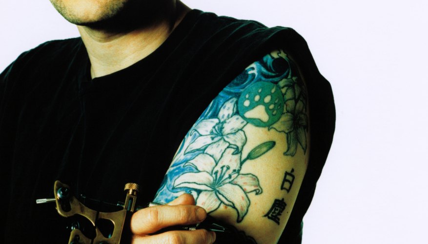 How to Get Registered to Be a Mobile Tattoo Artist Bizfluent