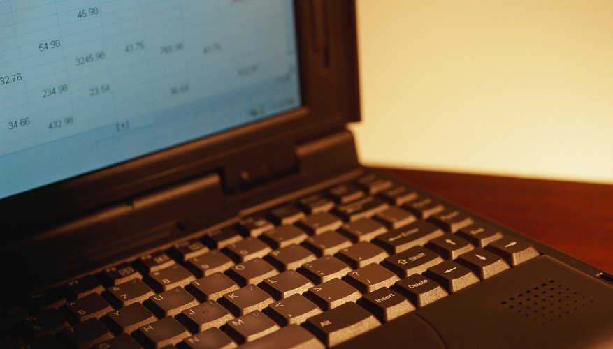 Photo Credit: Stockbyte/Stockbyte/Getty Images A matrix budgeting model can be placed on a computer.
