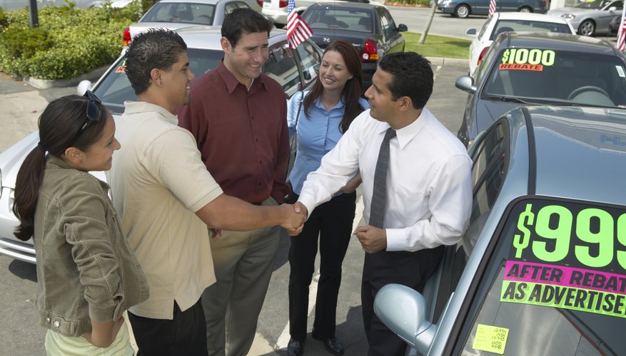 Dealers sometimes have used cars that do not sell for months.