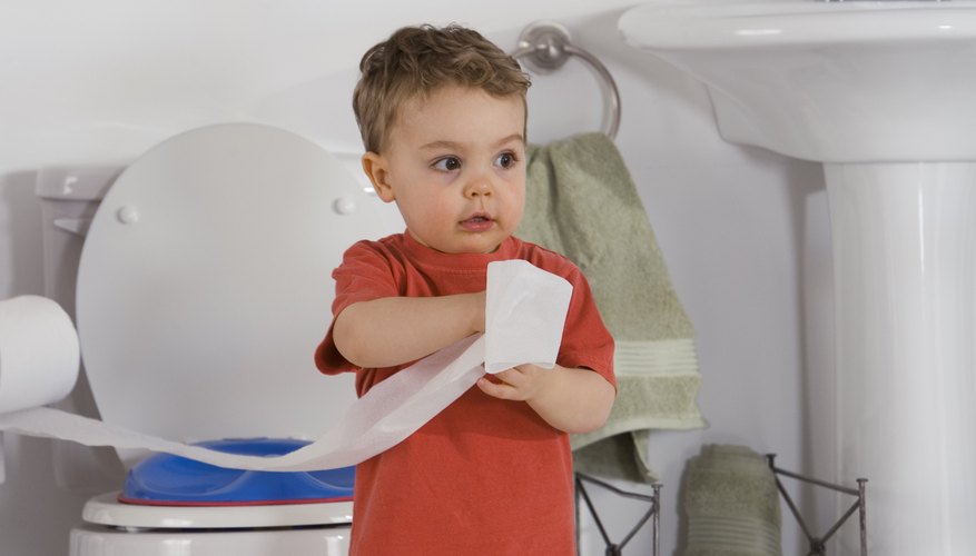 A very young child may take longer to potty train than an older child. A very young child may take longer to potty train than an older child.