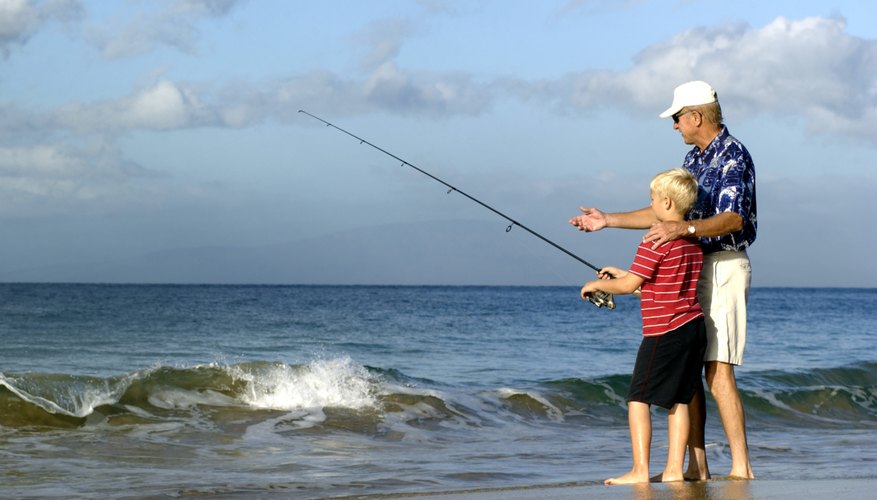 Surf Fishing in Gulf Shores, Alabama