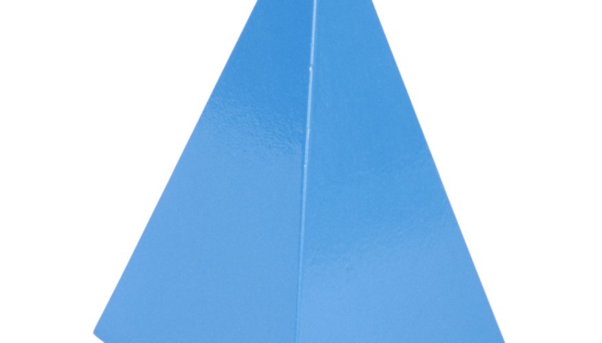 Photo Credit: Ablestock.com/AbleStock.com/Getty Images A pentagonal pyramid has a pentagon as its base.