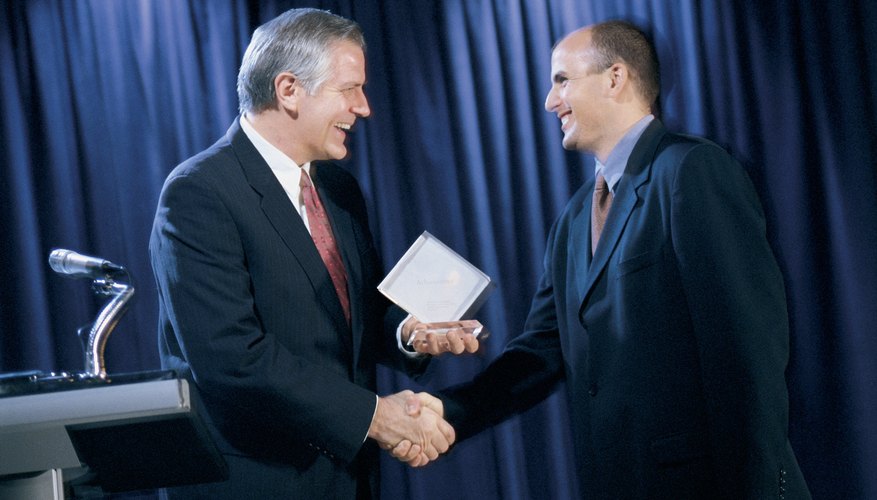 Photo Credit: Comstock/Stockbyte/Getty Images Service award