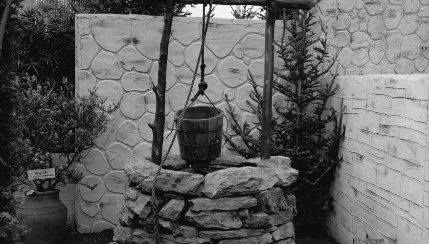 Know if your well is constructed of stone, plastic or some other material. Know if your well is constructed of stone, plastic or some other material.