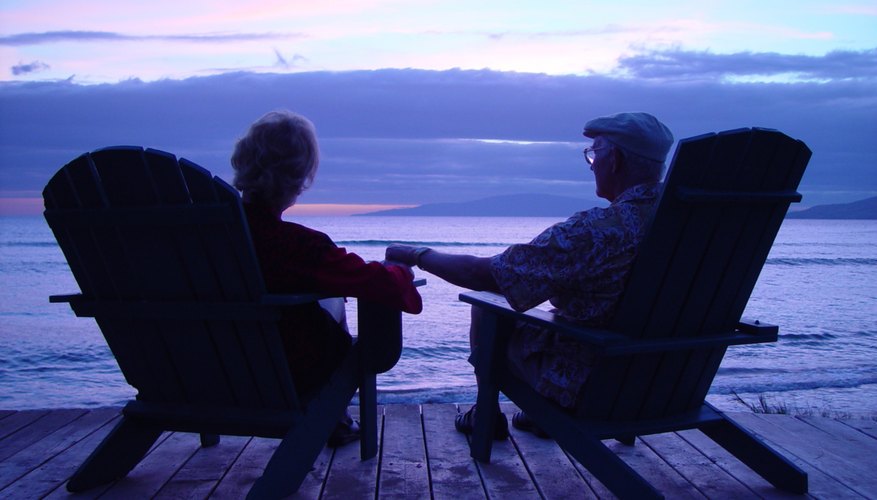 A good pension or retirement plan can let you relax like this.