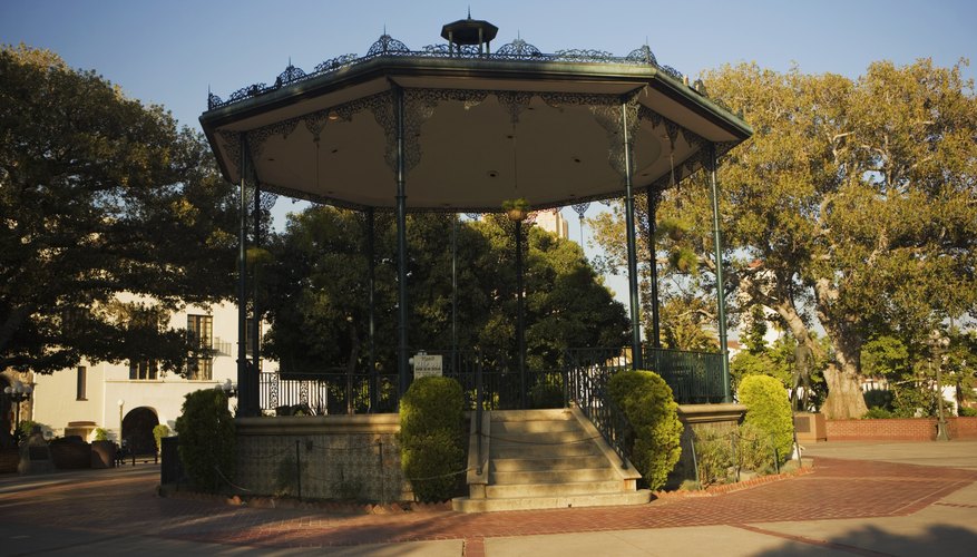 Tips For Getting Rust Off Repainting Wrought Iron Gazebo Sciencing You Must Remove Rust From Gazebos Before Repainting