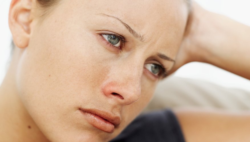 Somber woman Somber woman