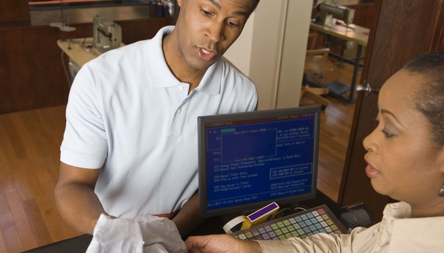 Photo Credit: Jupiterimages/Creatas/Getty Images Handle customer complaints in a prompt and friendly way.