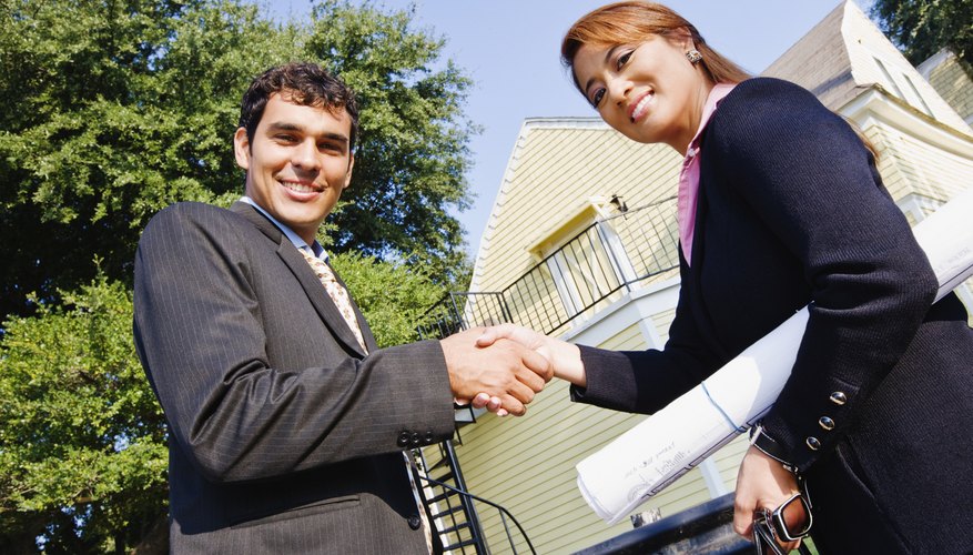 Multi-ethnic businesspeople shaking hands