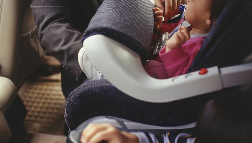 Cuando un niño esta dentro de un carro los accidentes puede ocurrir.