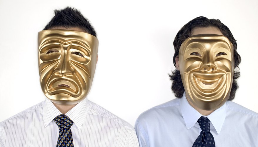 La mayoría de las máscaras griegas antiguas de teatro no sobrevivieron a través de la historia.