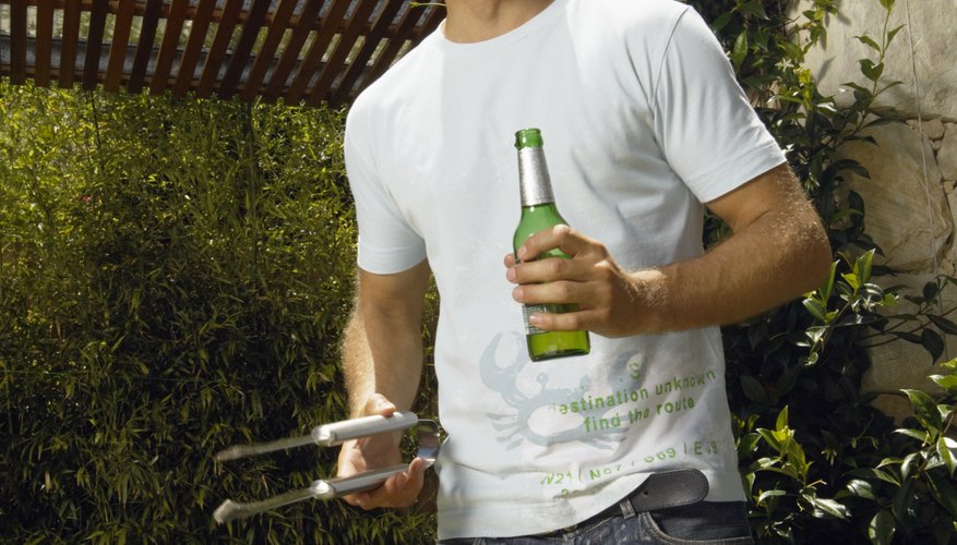 Some of the alcohol in beer burns off during cooking. Some of the alcohol in beer burns off during cooking.