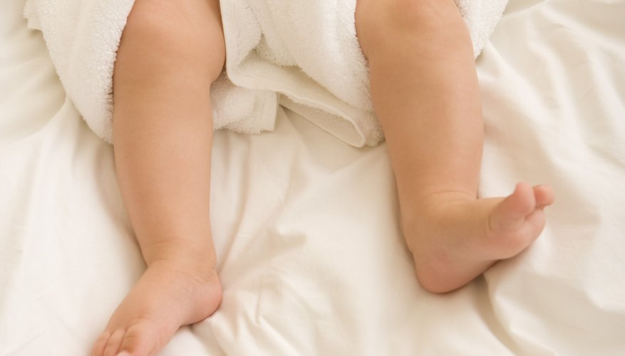 Only expose the part of your newborn you're bathing at the time. Only expose the part of your newborn you're bathing at the time.