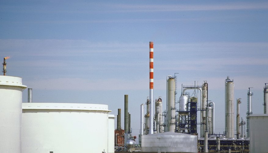 Hydrogen sulfide is a by-product of the oil refining process in which gasoline or heating fuel is made from crude oil. Hydrogen sulfide is a by-product of the oil refining process in which gasoline or heating fuel is made from crude oil.