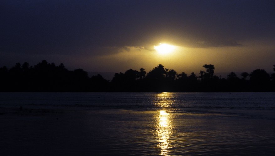 Photo Credit: Photos.com/Photos.com/Getty Images The Nile Delta provided an abundance of farmland.