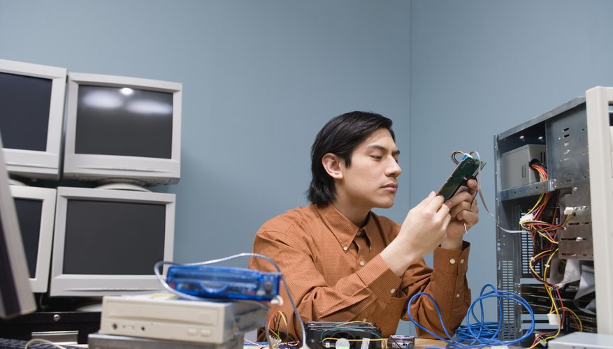 Photo Credit: Jupiterimages/Stockbyte/Getty Images Engineers use logic gates to design circuits.