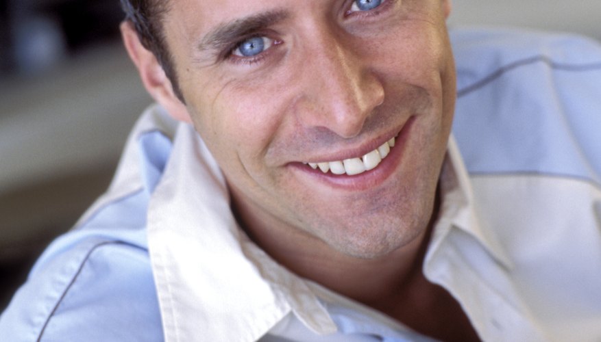 Photo Credit: Pixland/Pixland/Getty Images You can have blue eyes if both alleles code for it. Alternatively, you can buy blue contacts.