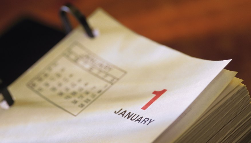 How Do I Create a Merchandising Calendar? Bizfluent