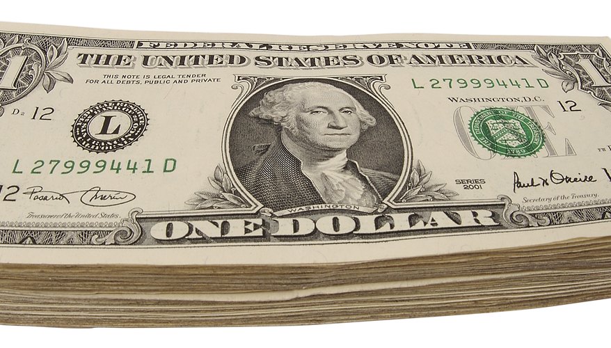 Los billetes de US$1 pueden ser muy útiles en una tienda del dólar.