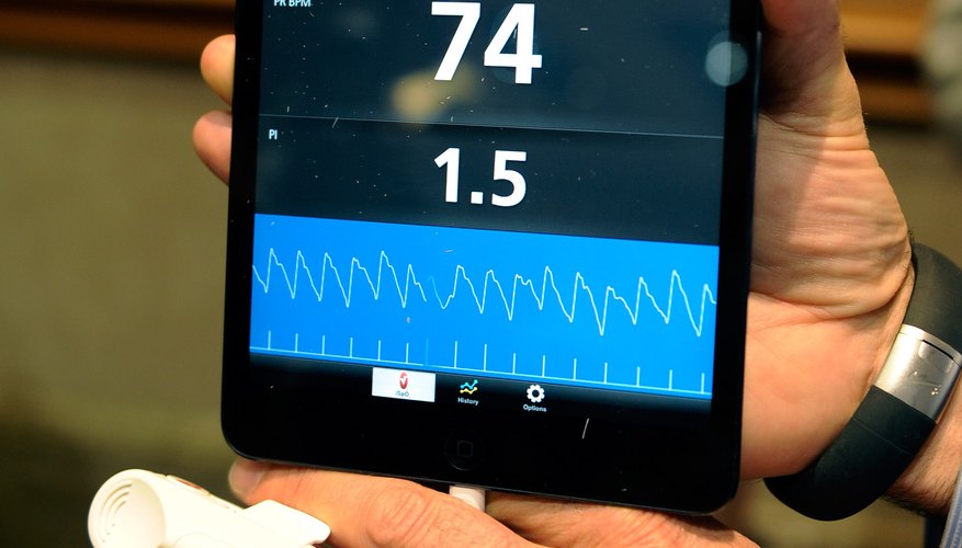 Personal mobile oximeter, displayed at CES 2013 in Las Vegas Personal mobile oximeter, displayed at CES 2013 in Las Vegas