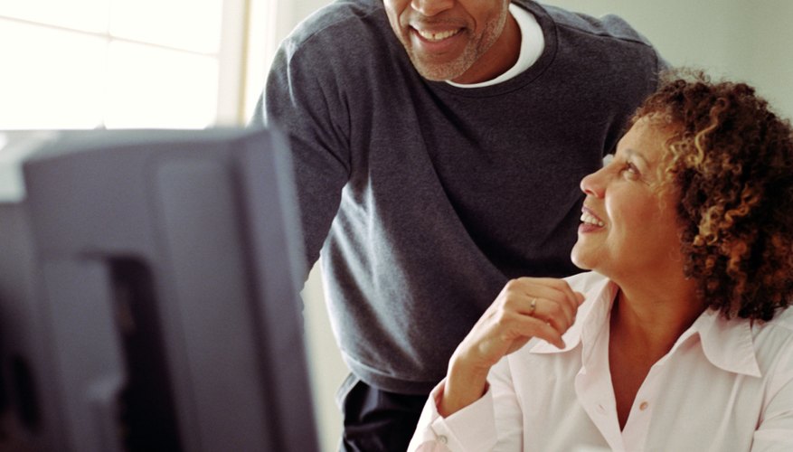 Photo Credit: Siri Stafford/Digital Vision/Getty Images Create a space in your home devoted to your computer repair services.