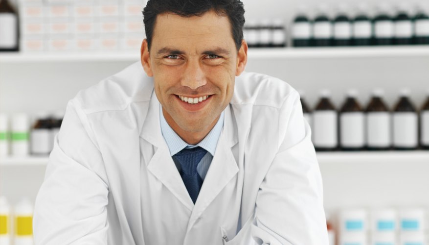 Pharmacist at drugstore Pharmacist at drugstore