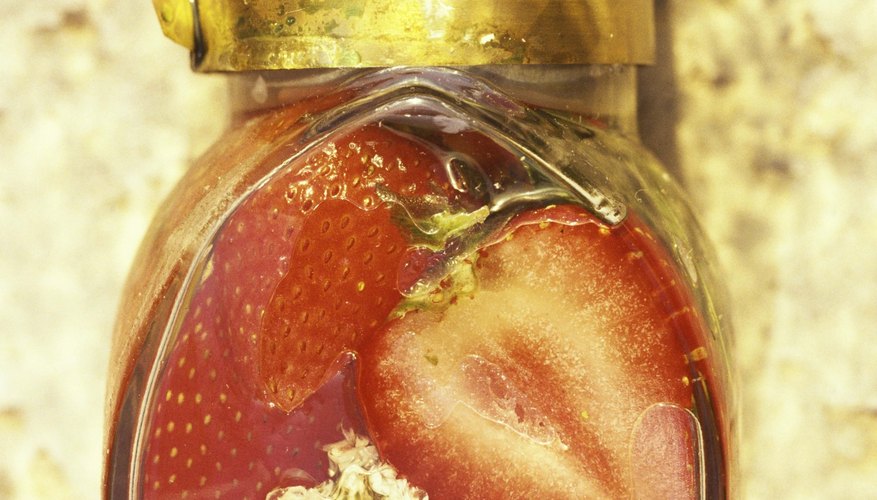 Una decoración sencilla y vistosa a base de frutas.