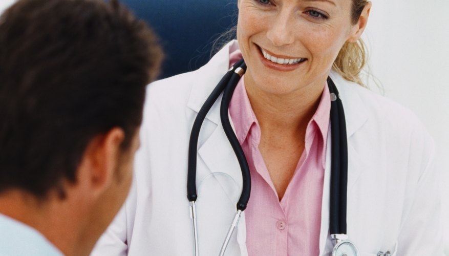 Doctor with patient Doctor with patient