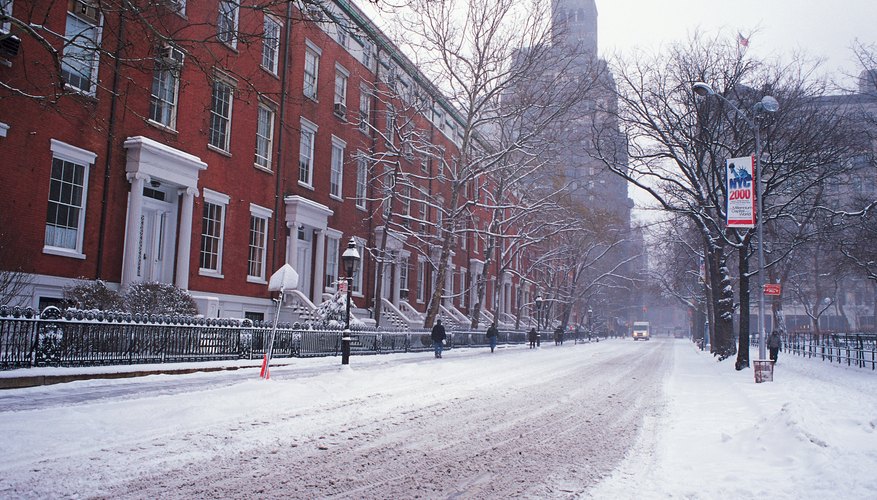 While rare, some row houses can encroach on their neighbor's property.