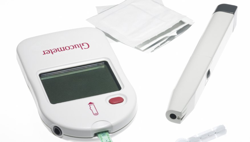 Diabetes kit. Diabetes kit.