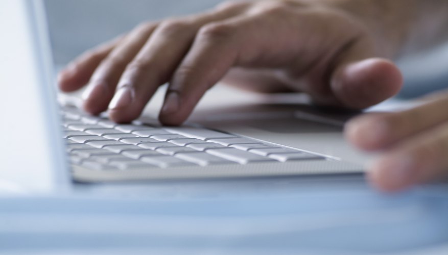 Photo Credit: Medioimages/Photodisc/Photodisc/Getty Images Woman typing on laptop