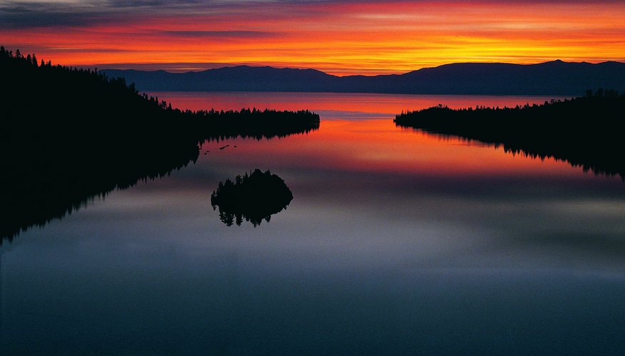 Major Rivers & Lakes in California