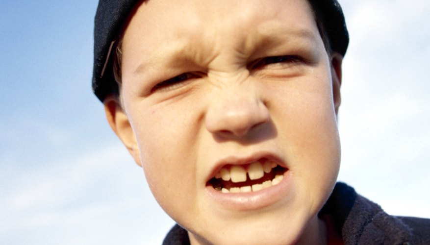 Angry outbursts at your child are rarely a productive solution to his bad behavior. Angry outbursts at your child are rarely a productive solution to his bad behavior.