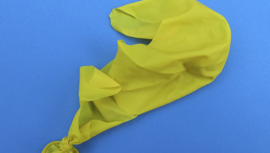 Photo Credit: Jane Brennecker/iStock/Getty Images Deflated balloon.