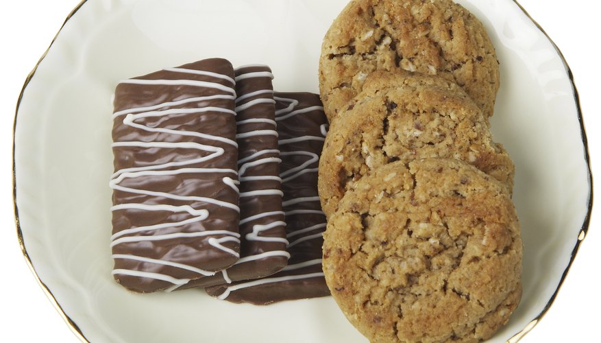 Desde redondas hasta rectangulares, hay galletas de todas formas y tamaños.