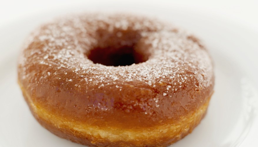 A sugar glazed donuts. A sugar glazed donuts.