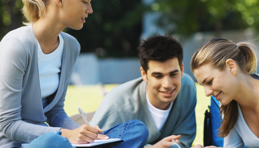 Academics and athletics are two common criteria for merit scholarships.