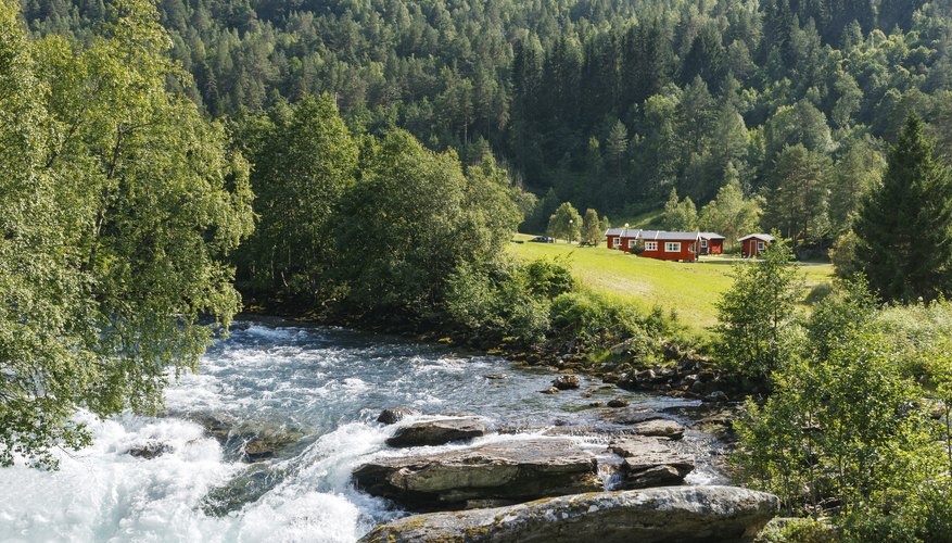 fast flowing river fast flowing river