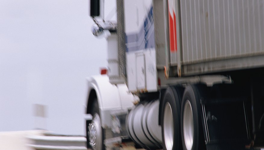 Truck, side view