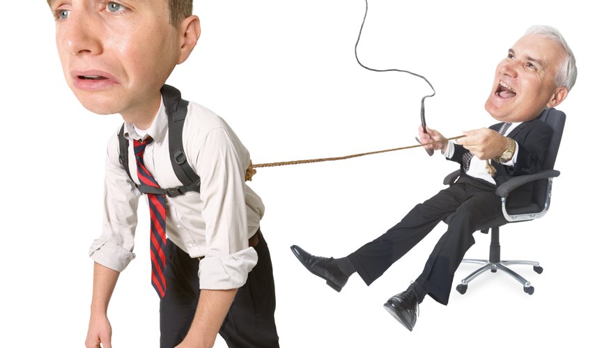 Photo Credit: Photodisc/Photodisc/Getty Images In Stage 4, the employee feels trapped and miserable.